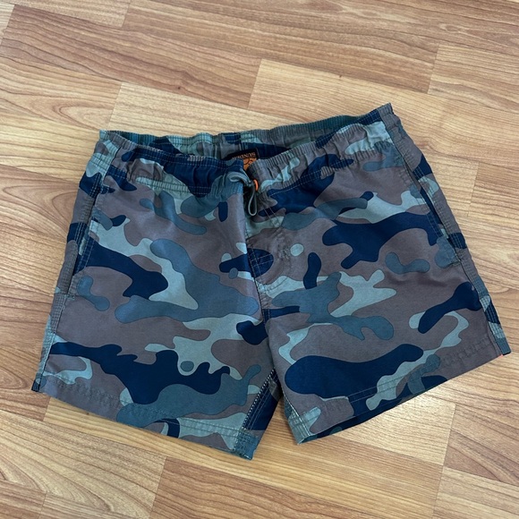 Boys sundek camouflage short length swim trunk - Picture 2 of 5